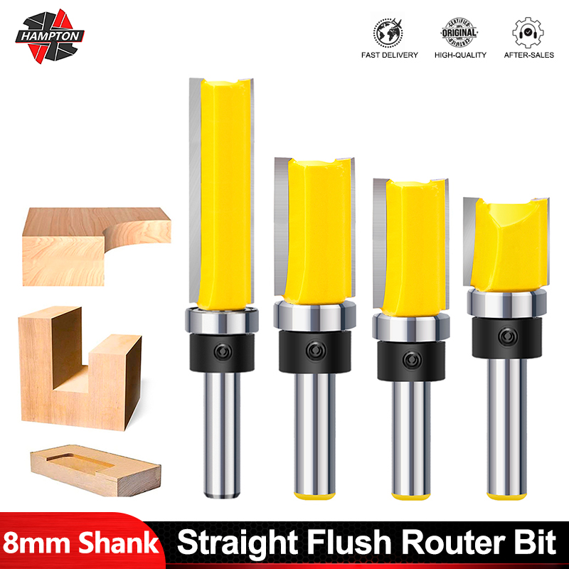 Woodworking Show - Hampton 8mm Shank Flush Trim Router