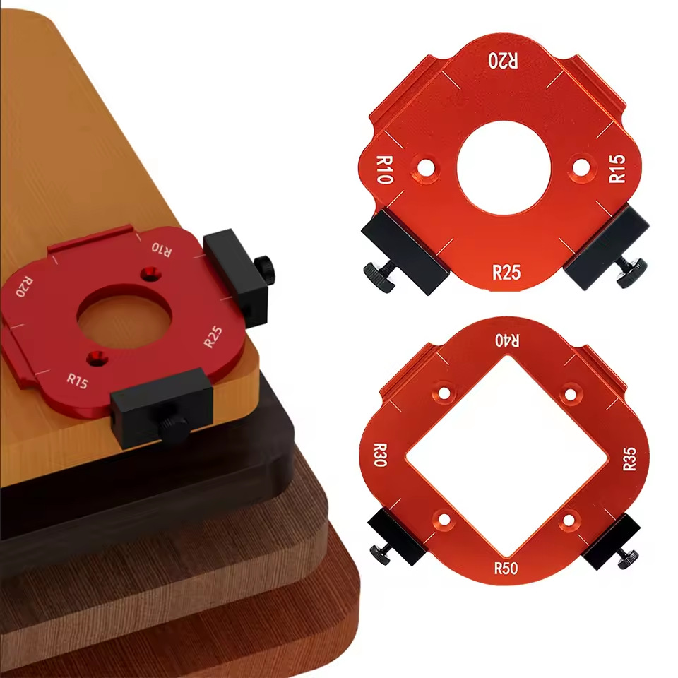Woodworking Templates - 2Pcs Aluminum Alloy Radius Jig Templates