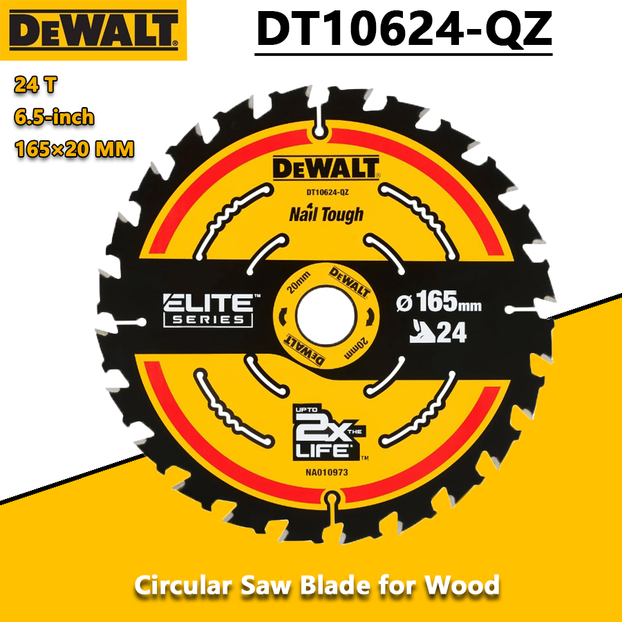 Woodworking Company - DEWALT DT10624-QZ 1/3pcs 24T Construction Circular