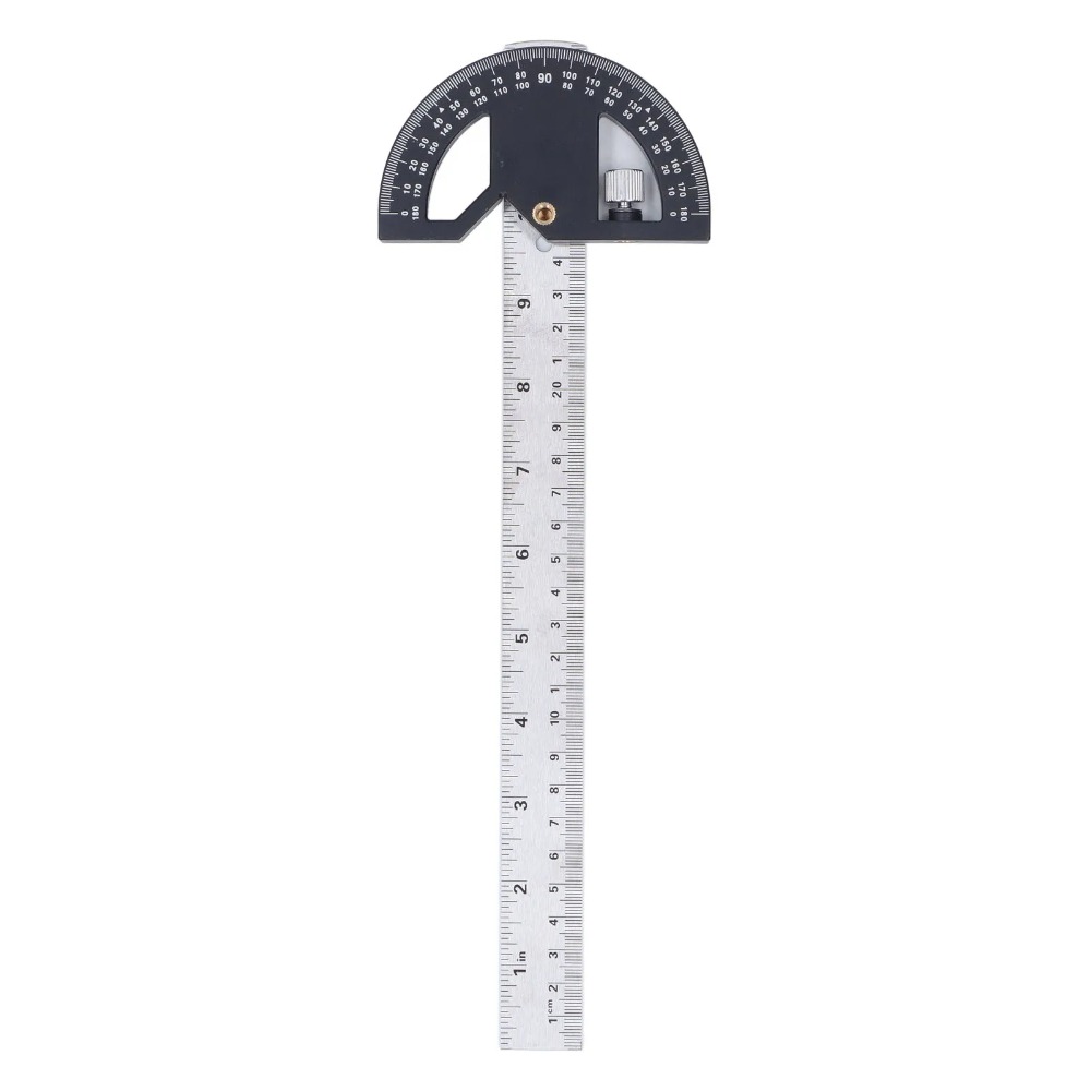 Woodworking Ruler - Angle Protractor Carpentry Angle Ruler for