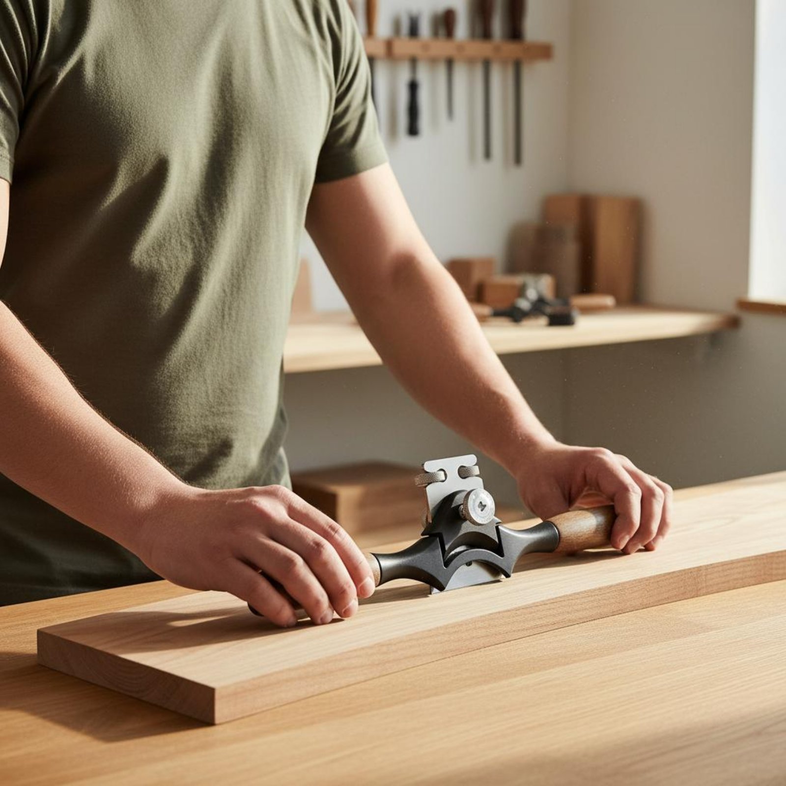 Concave Bottom Hand Plane Ergo - Spoke Shave Round review and price