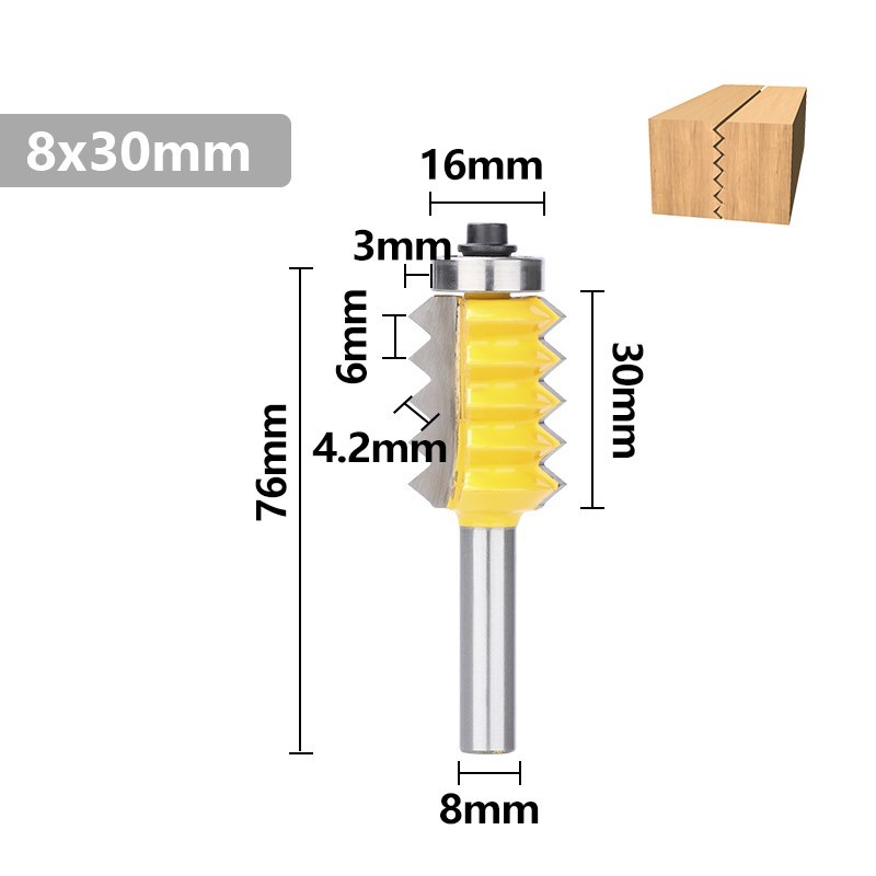 1PCS 8mm Shank Finger Joint Gl - Woodworking Show review and price