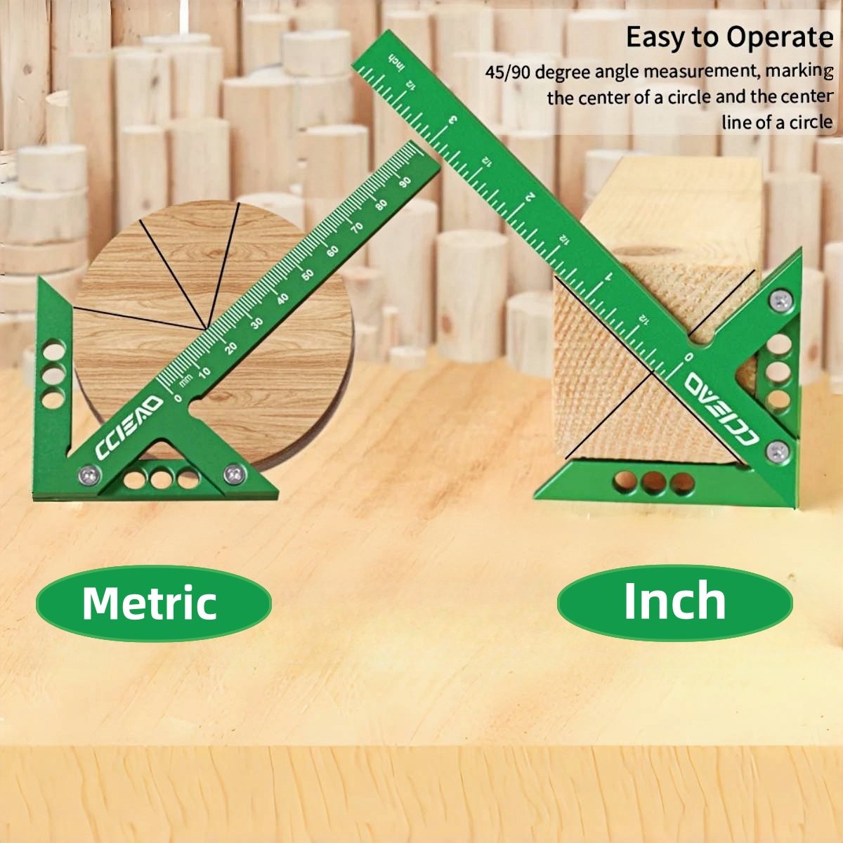 Aluminum Alloy Center Finder L - Woodworking Gauge review and price
