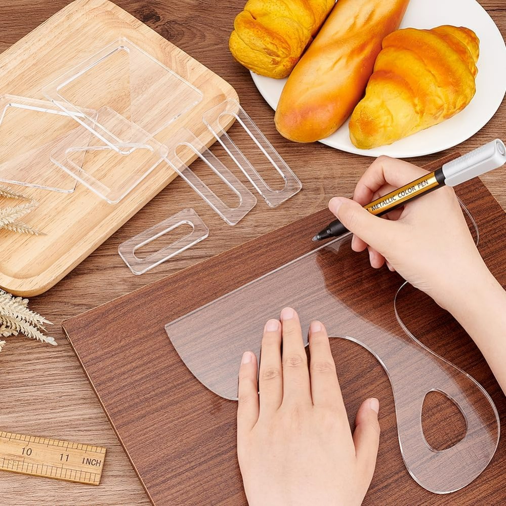 7Pcs Charcuterie Template Acry - Woodworking Templates review and price
