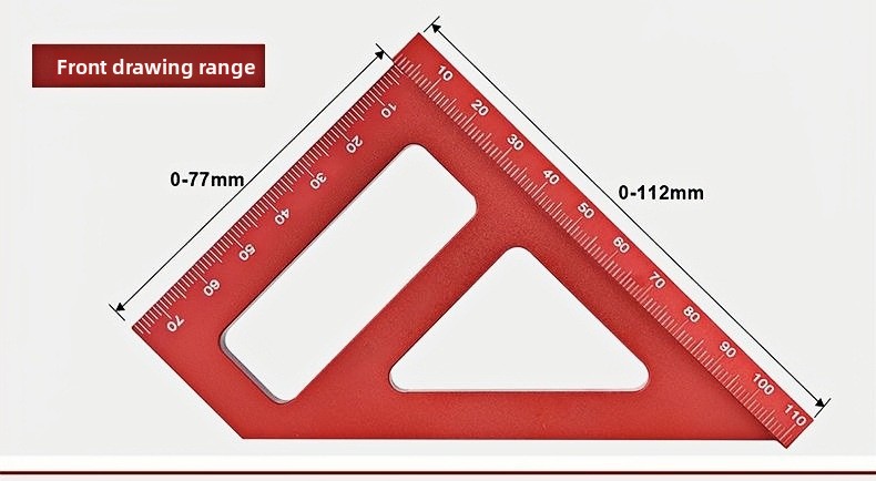 Aluminum Alloy Multifunctional - Woodworking Ruler review and price