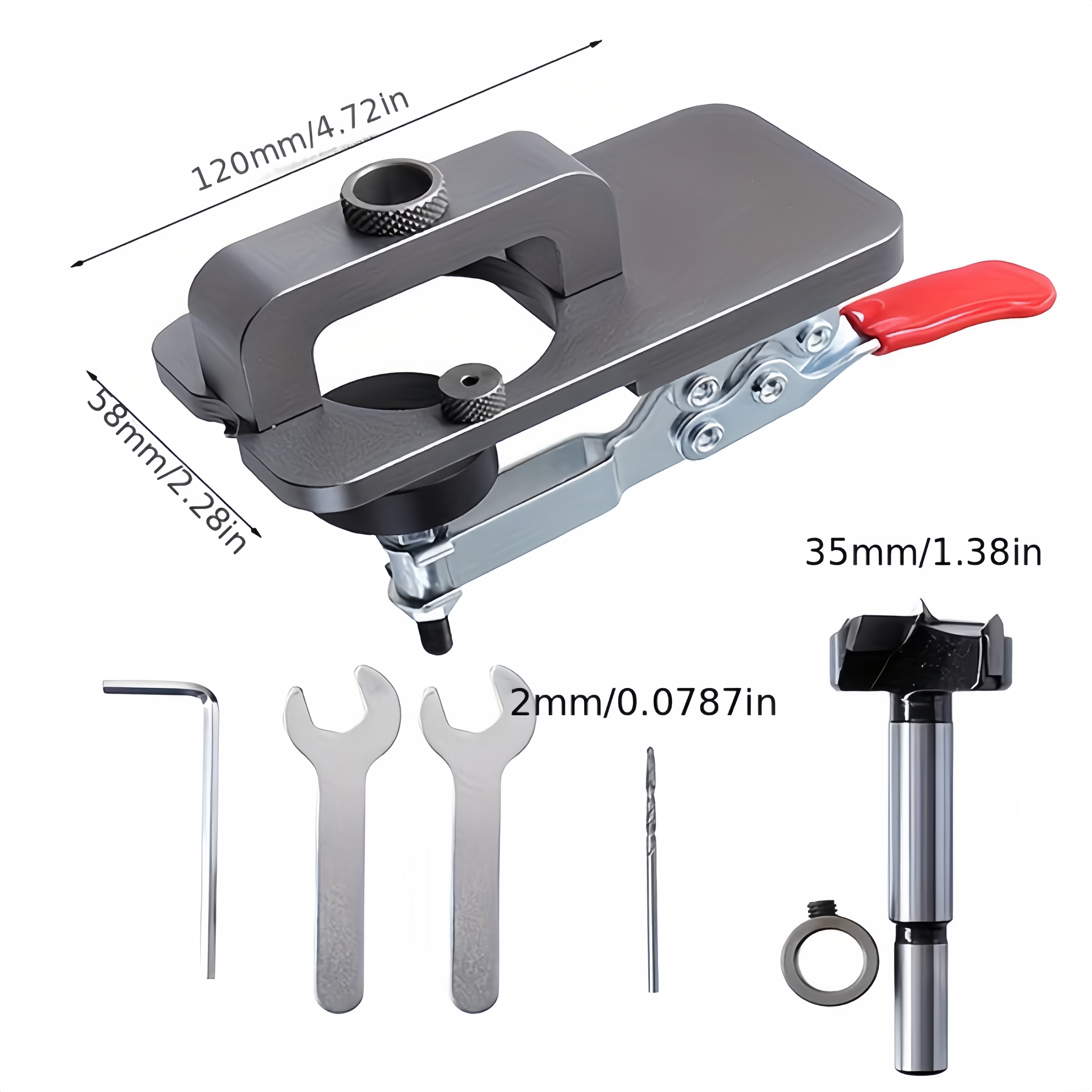 35mm Hinge Jig Kit - Adjustabl - Woodworking Templates review and price