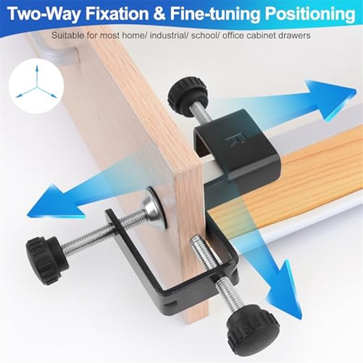 A002 2Pcs Drawer Front Mountin - Woodworking Jig review and price