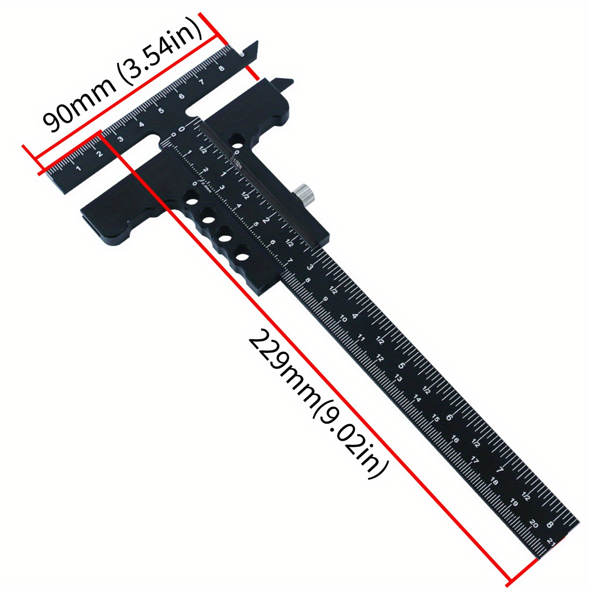 Aluminum Alloy T-Shaped Woodwo - Woodworking Gauge review and price