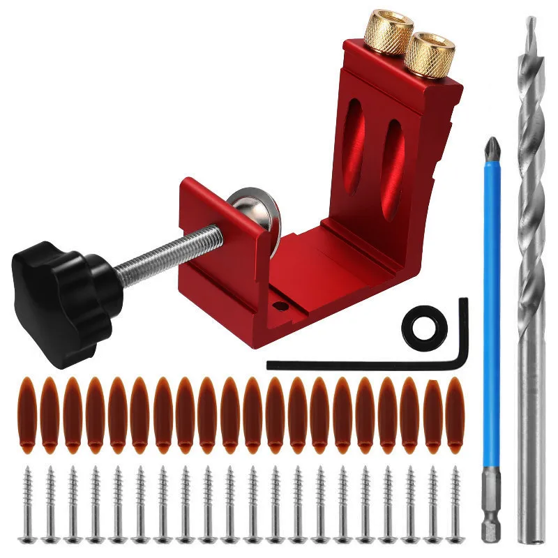 1 Set Pocket Hole Jig for Wood - Woodworking Jig review and price