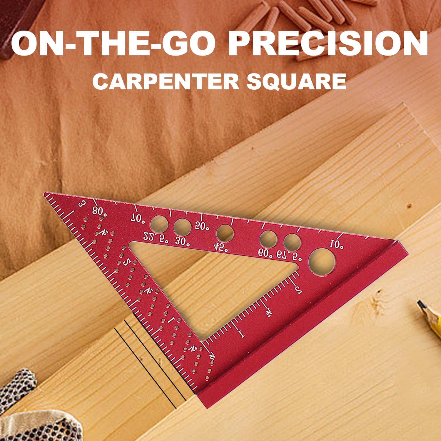 Woodworking Square Ruler 22.5- - Woodworking Show review and price