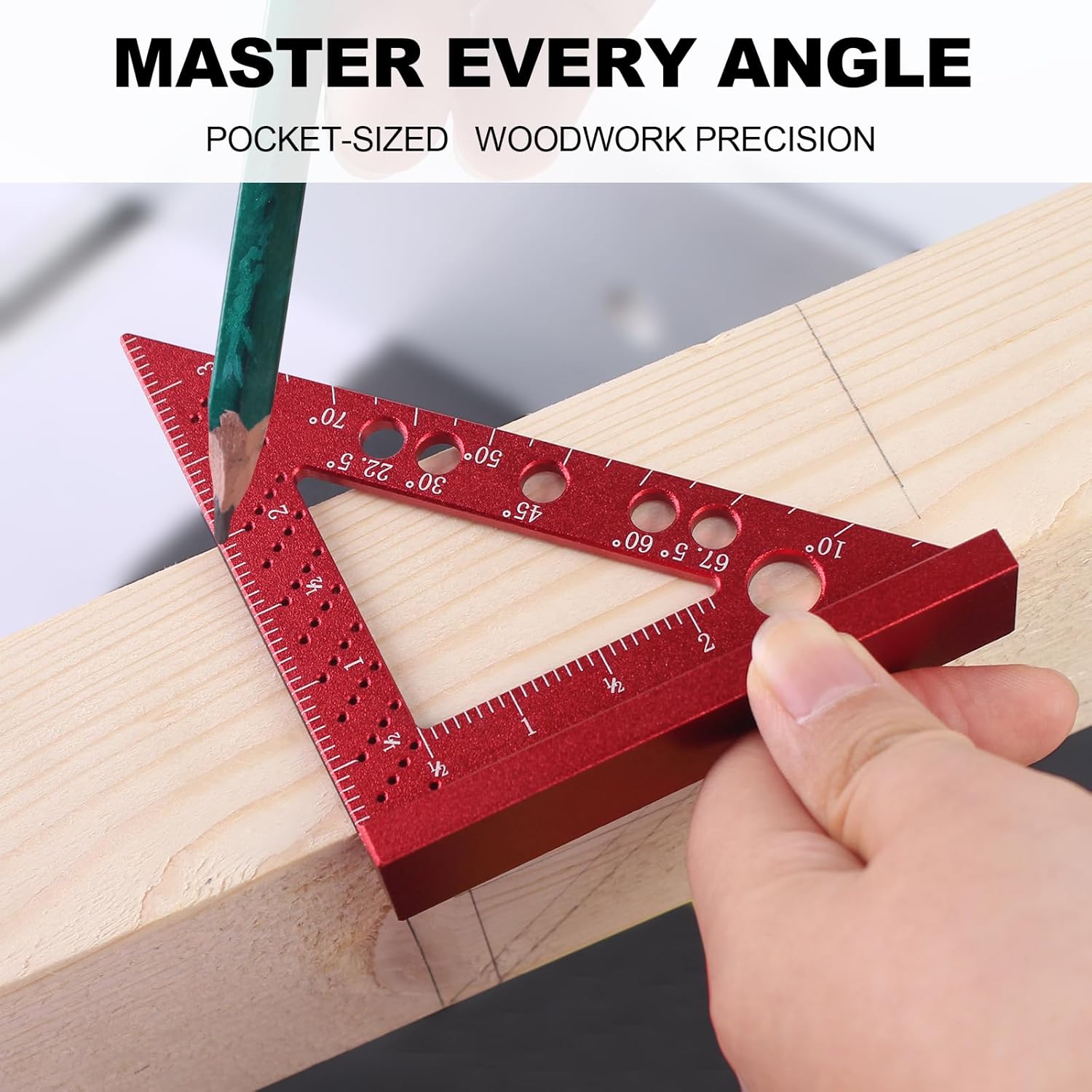 Woodworking Square Ruler 22.5- - Woodworking Show review and price
