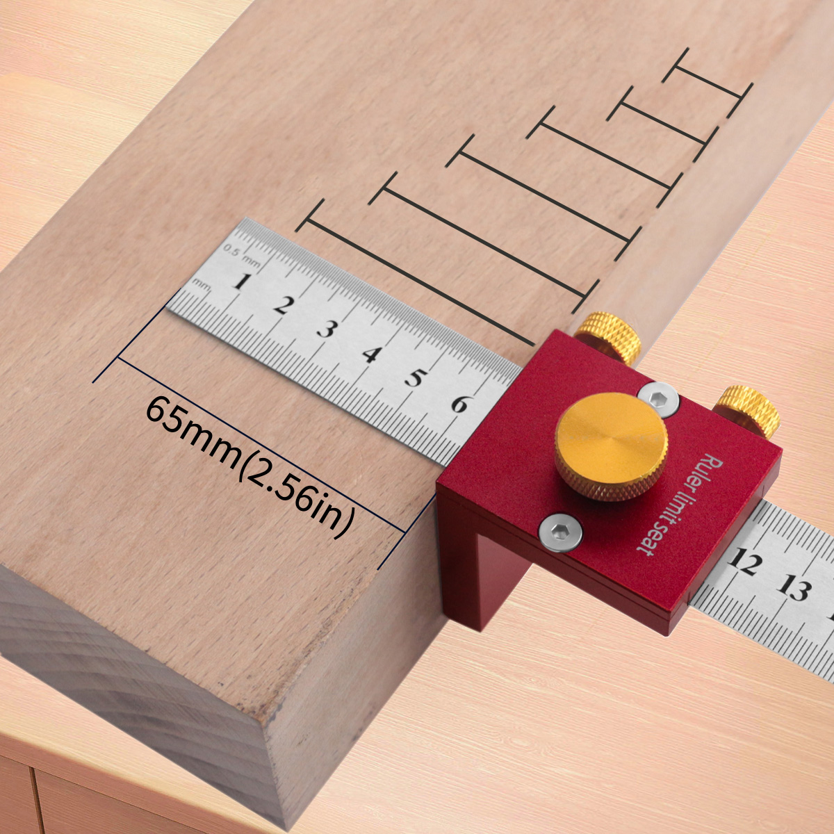 30cm/12 Inch Scribing Ruler 90 - Woodworking Ruler review and price