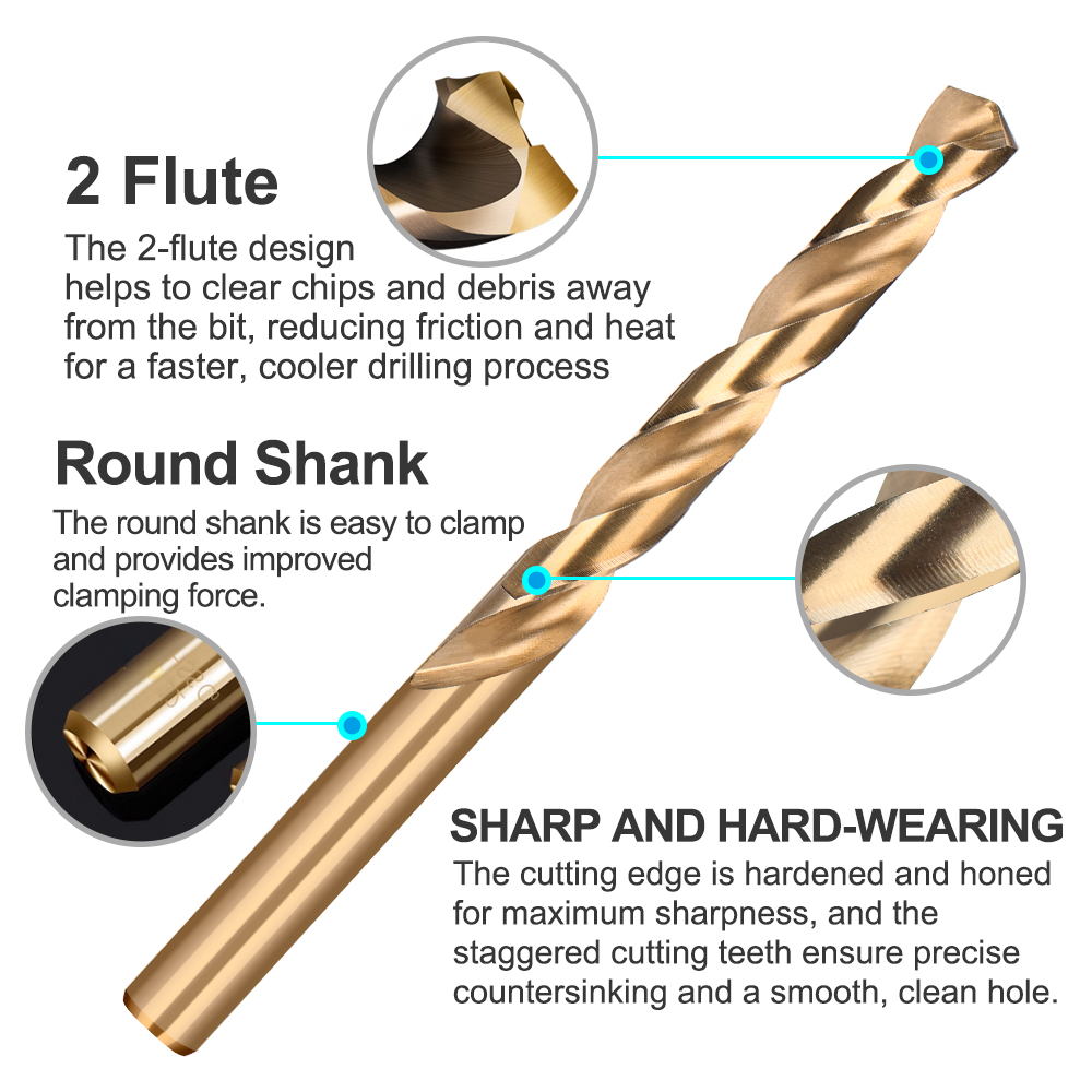  Drill Bit 1.0-13mm HSS M2 Cob - Woodworking Show review and price