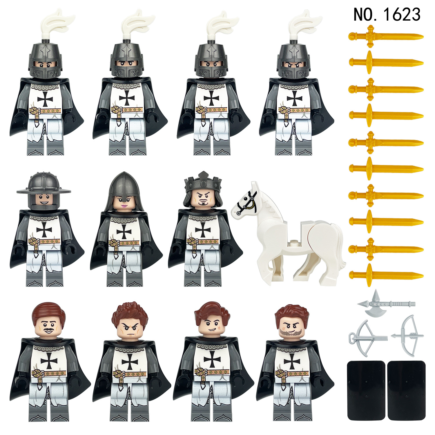 Medieval Knights Corps Medieva - Woodworking Horse review and price
