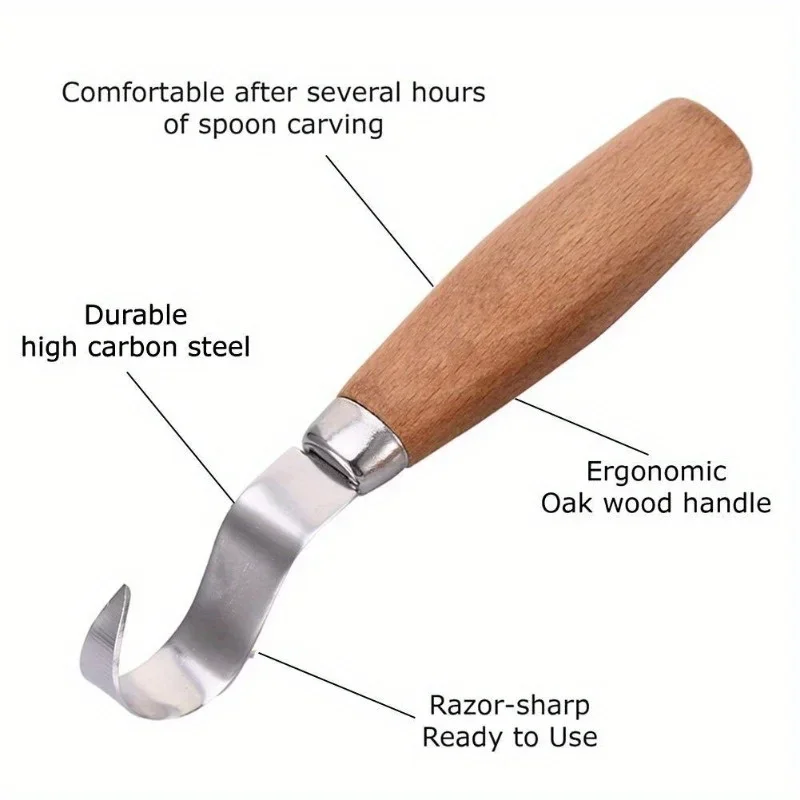 Wood Carving Knife Chisel Hook - Woodworking Company review and price
