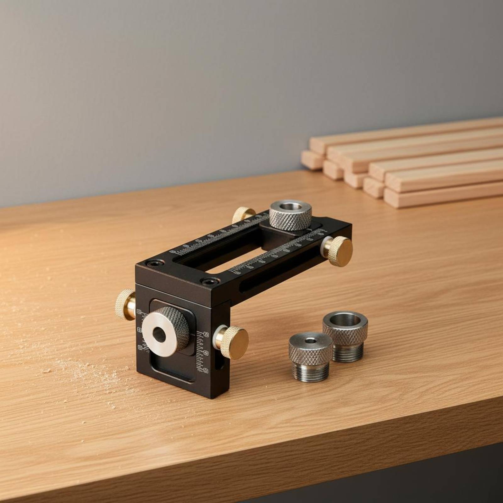 Adjustable Drilling Guide Meas - Woodworking Jig review and price