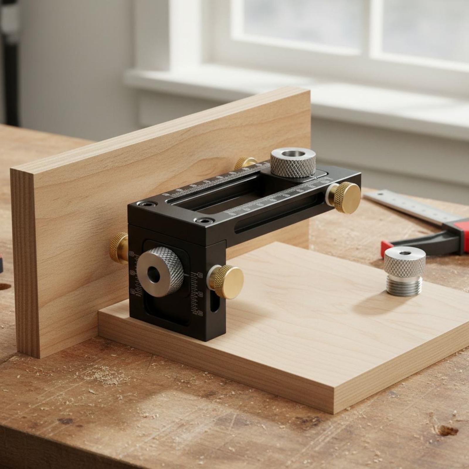 Adjustable Drilling Guide Meas - Woodworking Jig review and price