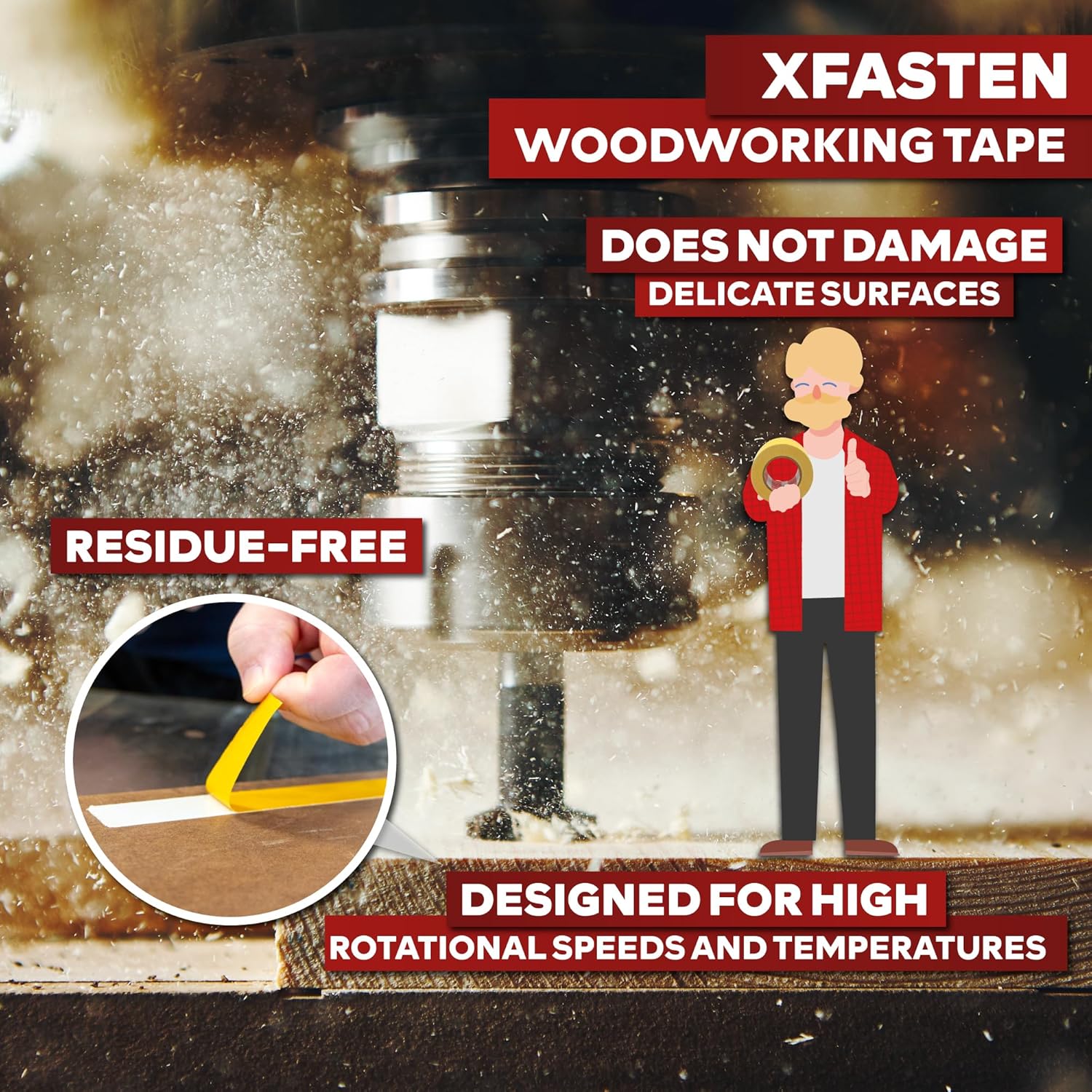 Double Sided Woodworking Tape  - Woodworking Templates review and price