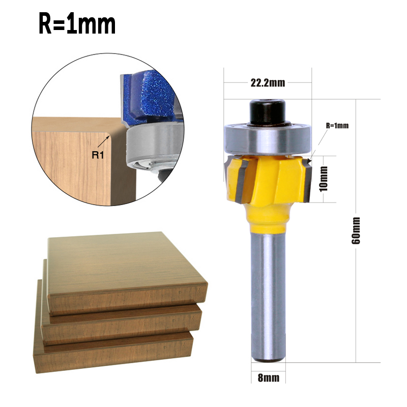 CHWJW 1PC 8mm Shank high quali - Woodworking Show review and price