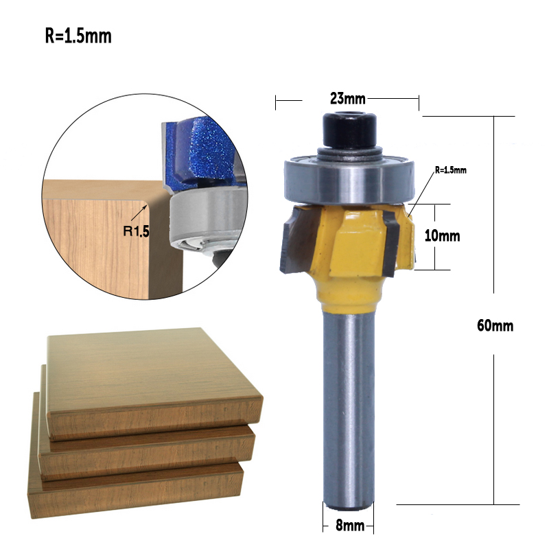 CHWJW 1PC 8mm Shank high quali - Woodworking Show review and price