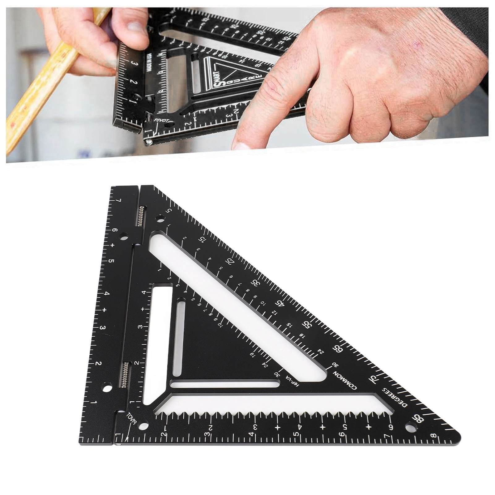 Carpenter Layout Tool Black Co - Woodworking Ruler review and price