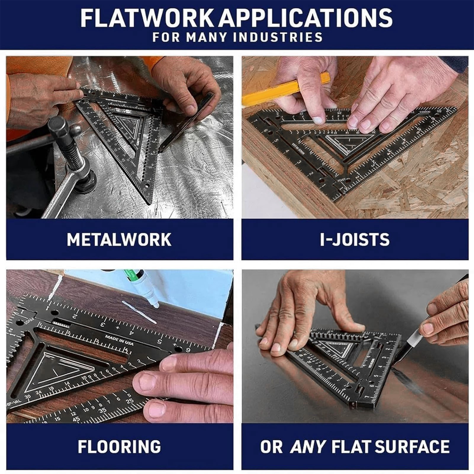 Carpenter Layout Tool Black Co - Woodworking Ruler review and price