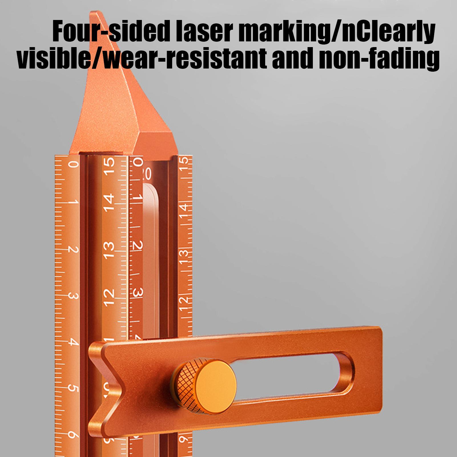 Wood Marking Tool 4-Sided Magn - Woodworking Ruler review and price