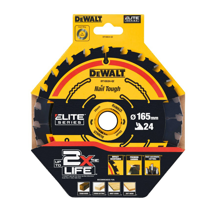 DEWALT DT10624-QZ 1/3pcs 24T C - Woodworking Company review and price