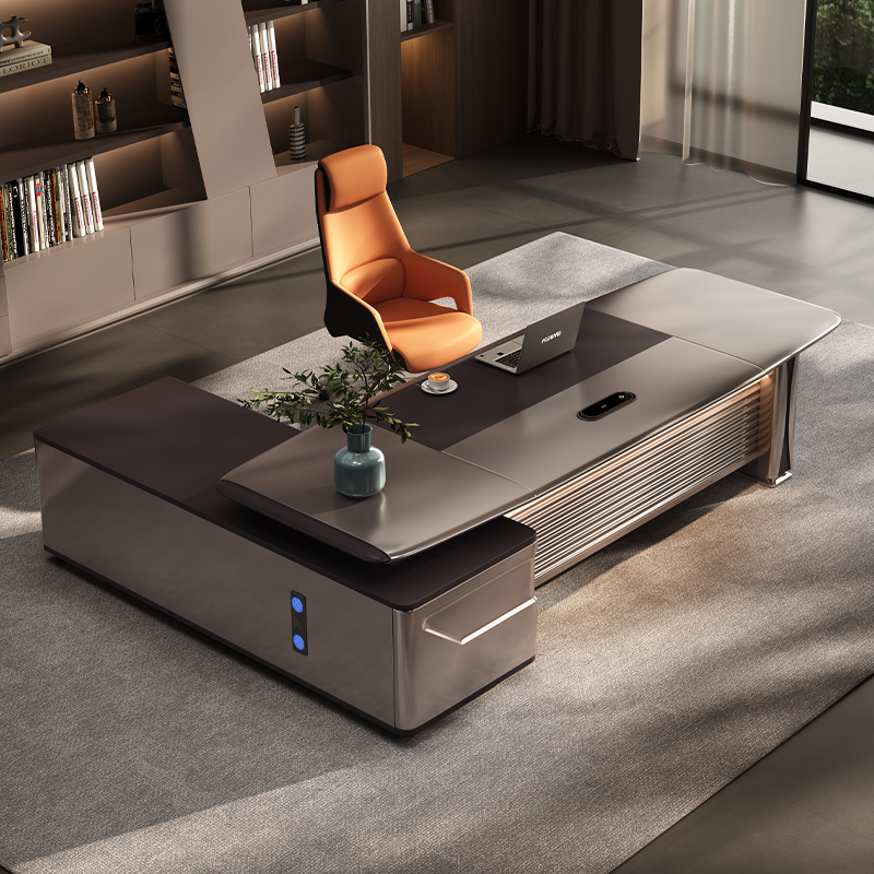 Modern Brown Office Desk Whole - Woodworking Supplier review and price