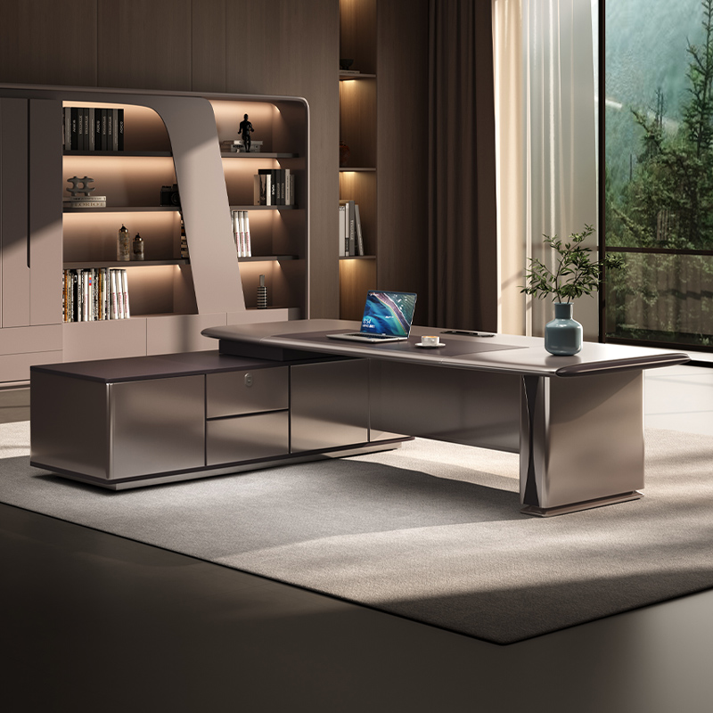 Modern Brown Office Desk Whole - Woodworking Supplier review and price