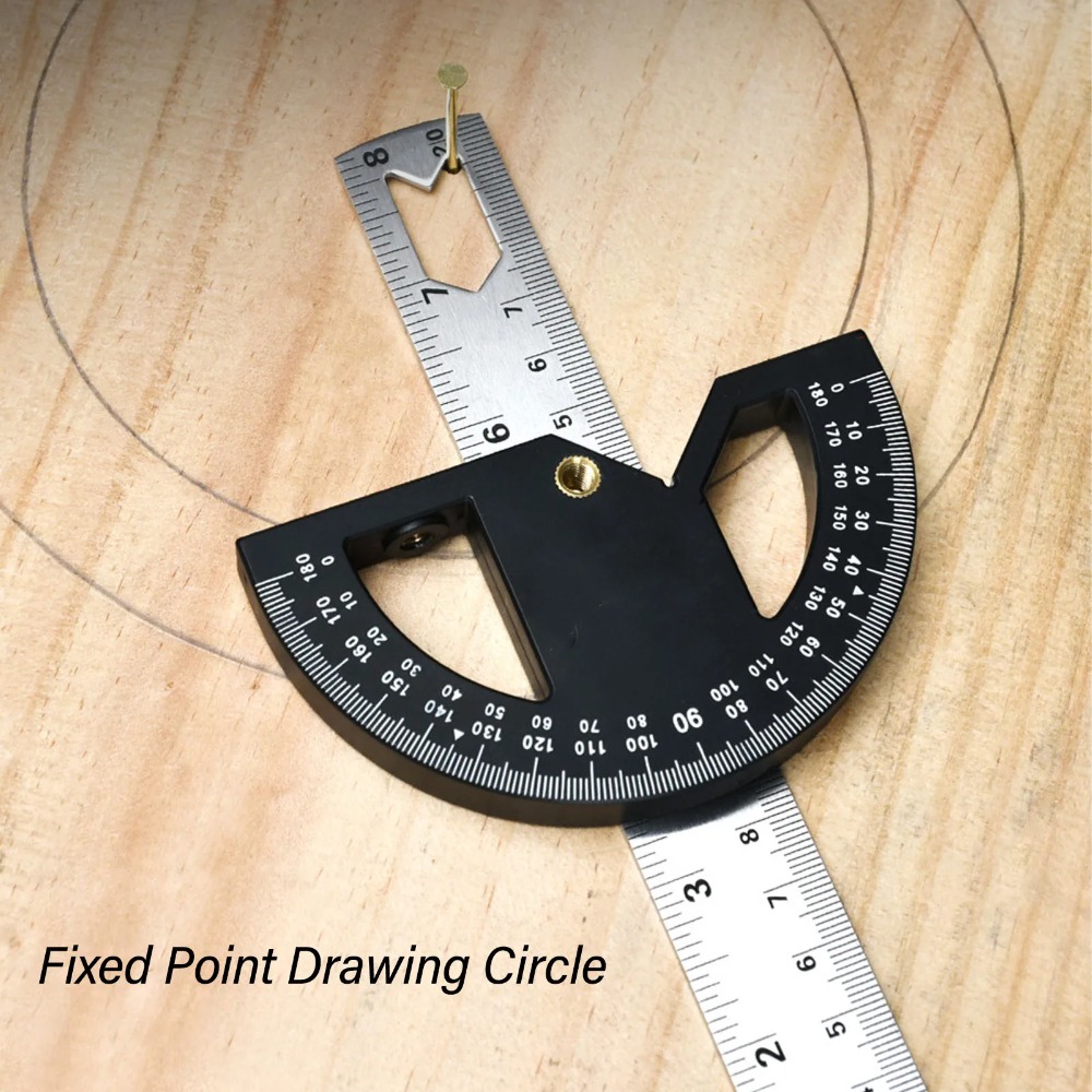 Angle Protractor Carpentry Ang - Woodworking Ruler review and price