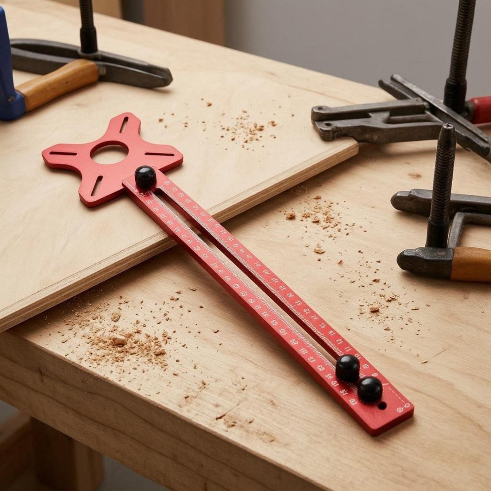 Router Circle Cutting Jig Star - Woodworking Jig review and price