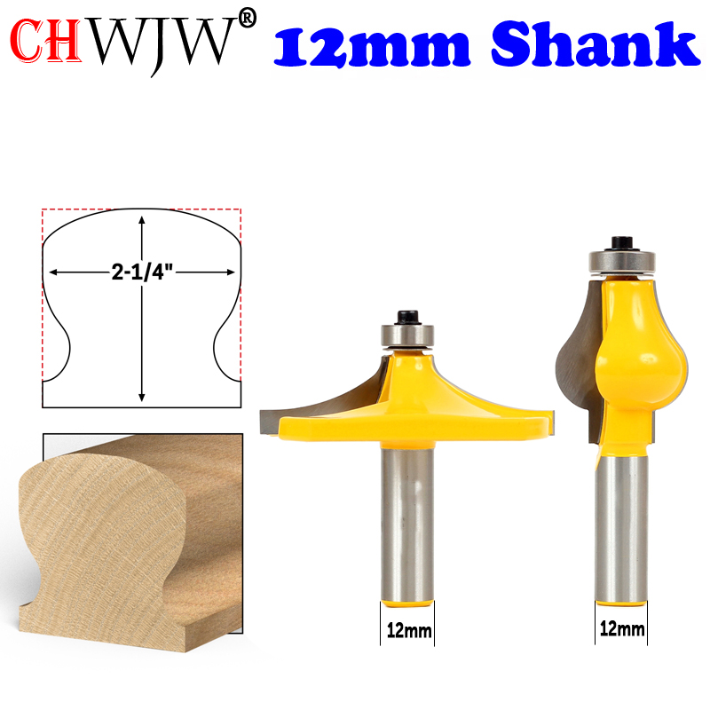 CHWJW 1-2PC 12mm Shank Traditi - Woodworking Show review and price