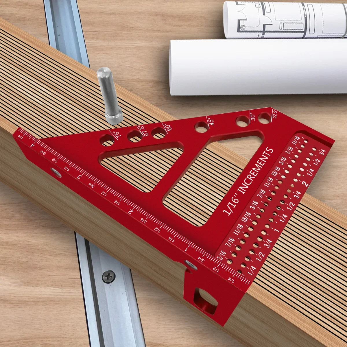 3D Multi-Angle Measuring Ruler - Woodworking Ruler review and price