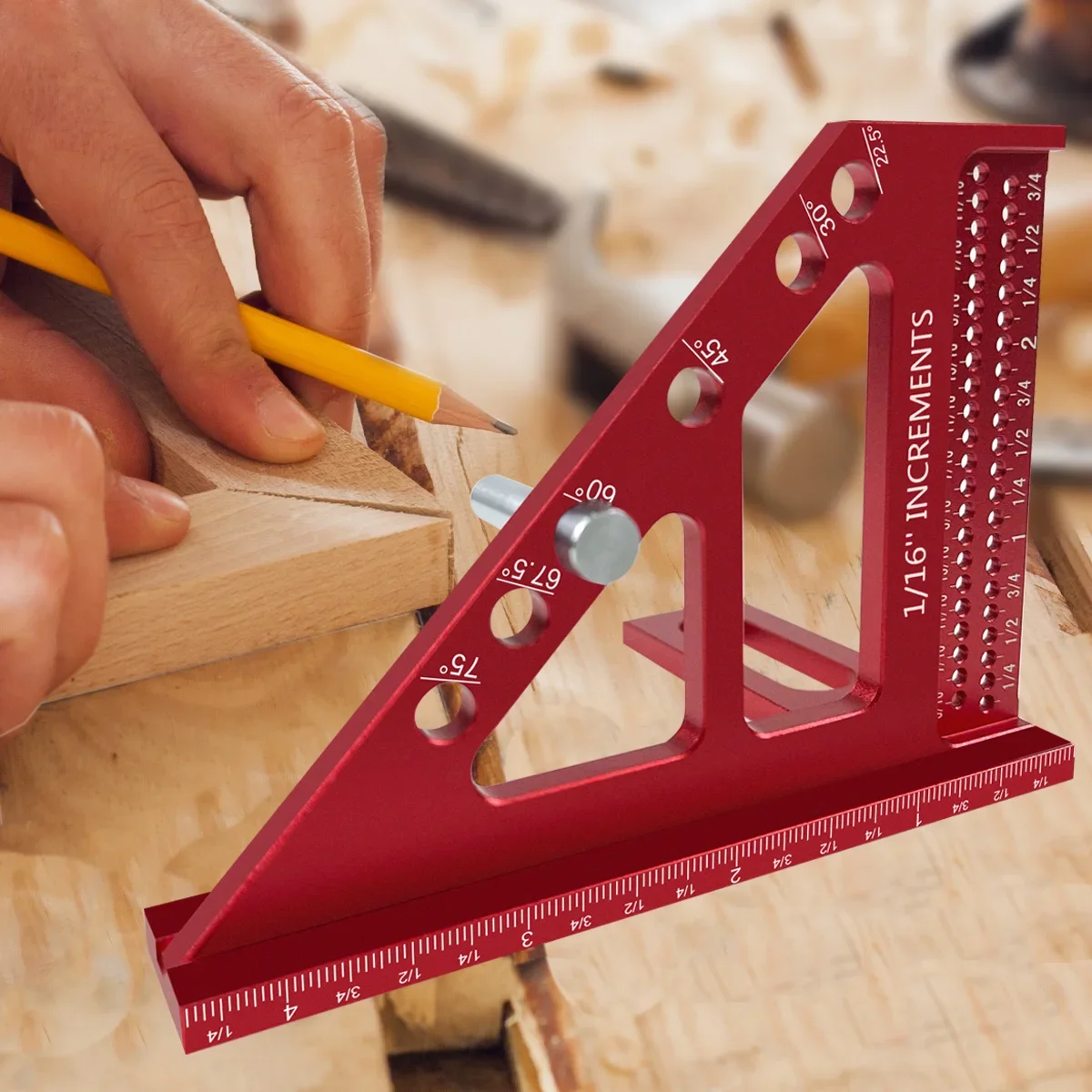 3D Multi-Angle Measuring Ruler - Woodworking Ruler review and price