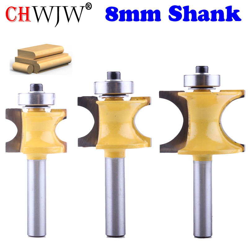 1Pc 8mm Shank Bullnose Router  - Woodworking Show review and price