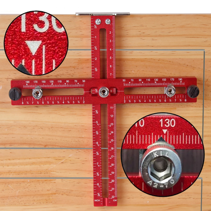 Metric/Inch Handle Template Ji - Woodworking Templates review and price