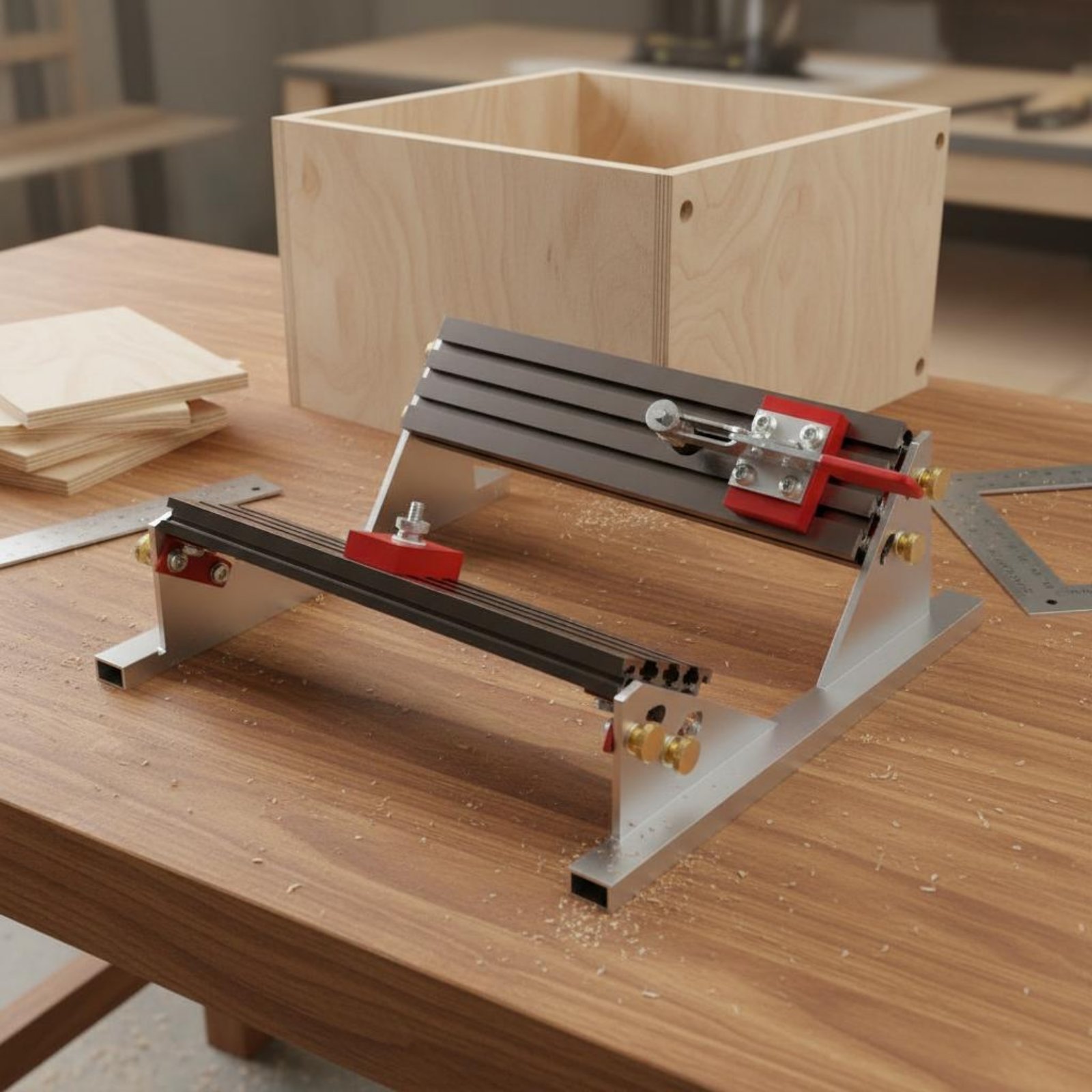 Drawer Positioner Jig Adjustab - Woodworking Jig review and price