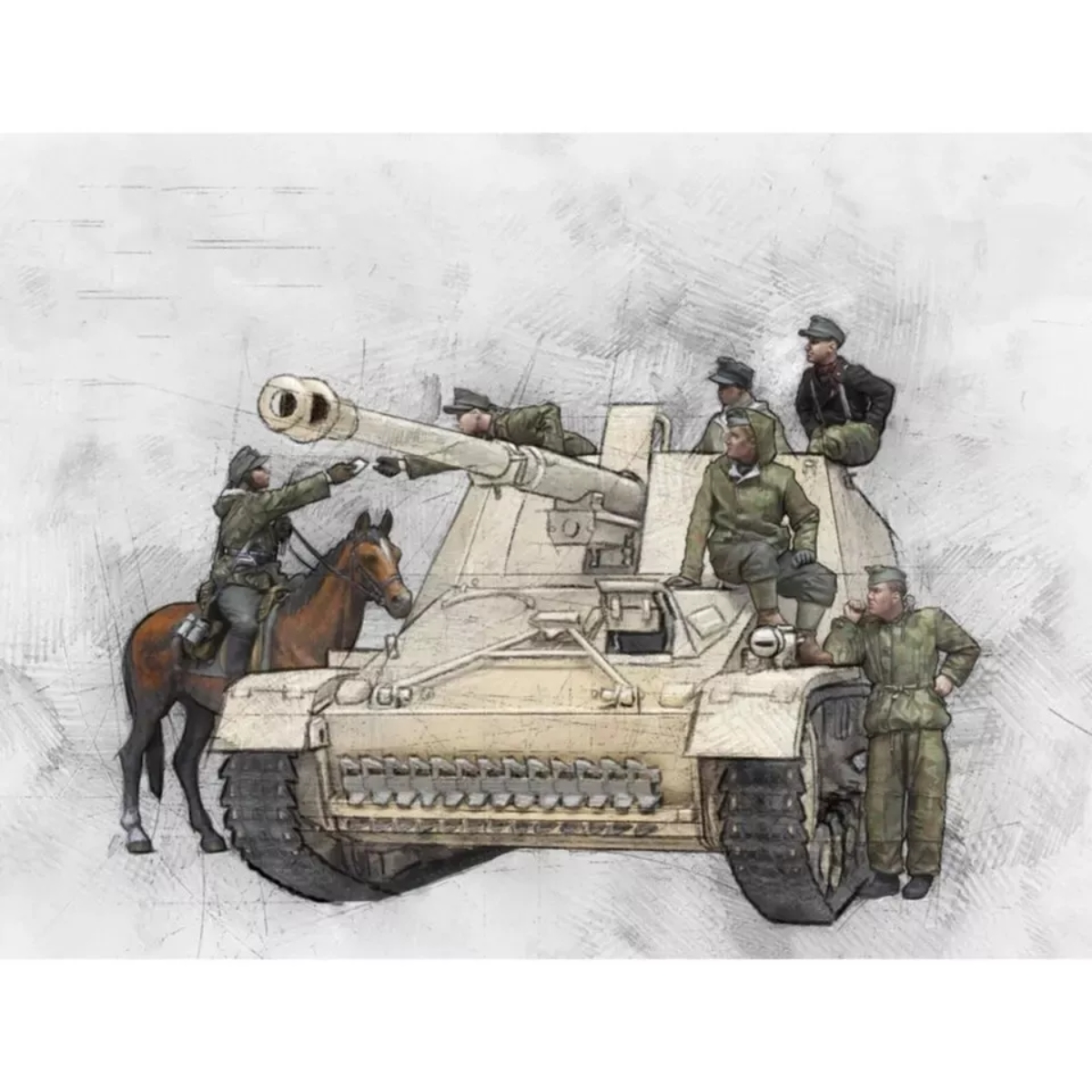 1/35 resin soldier model GK mi - Woodworking Horse review and price