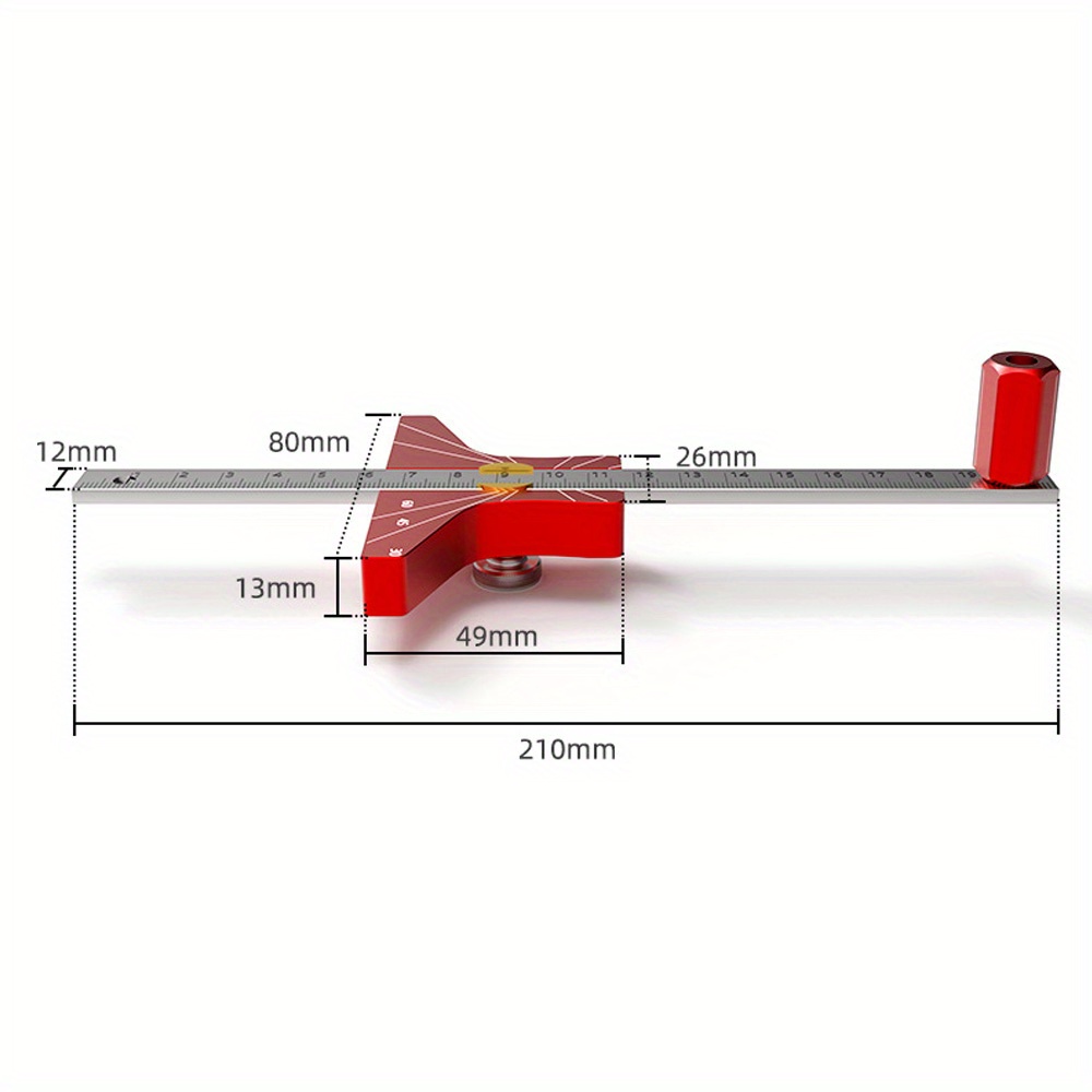 Aluminum Height Gauge Woodwork - Woodworking Ruler review and price
