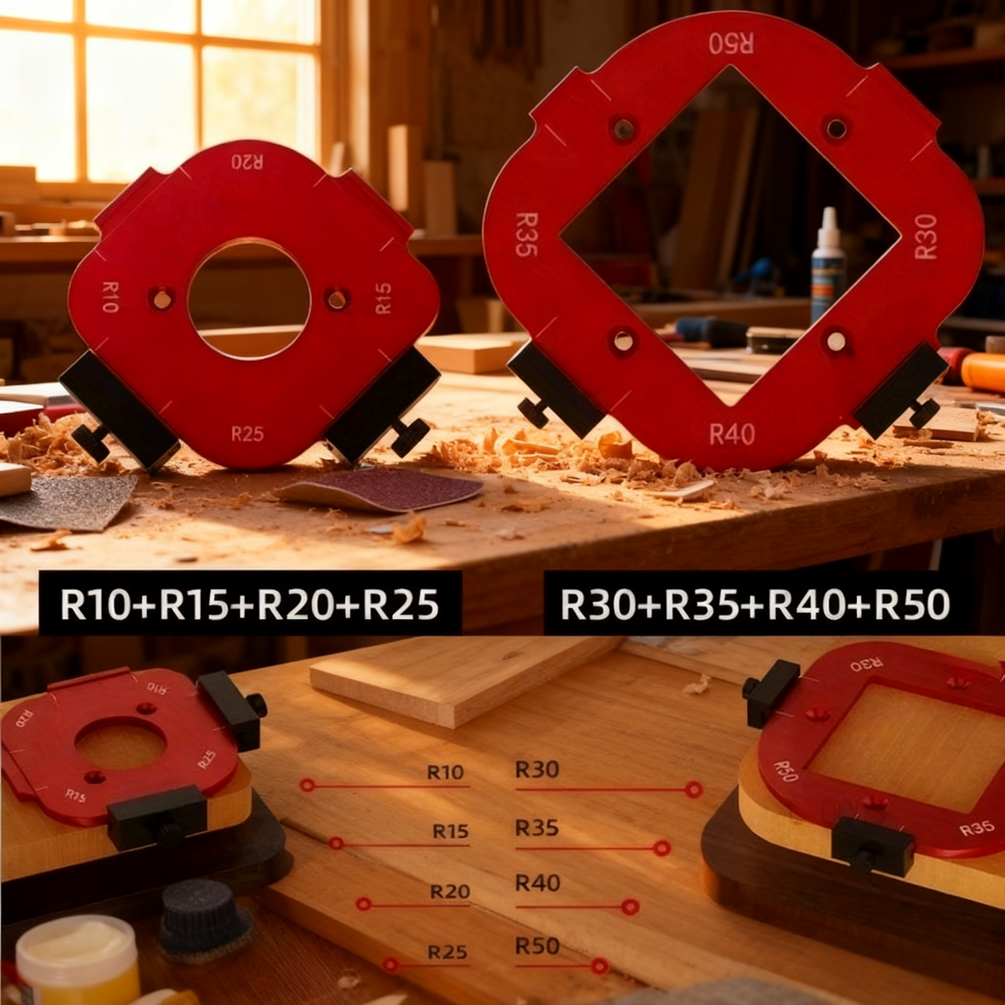 2pcs Woodworking Router Corner - Woodworking Jig review and price