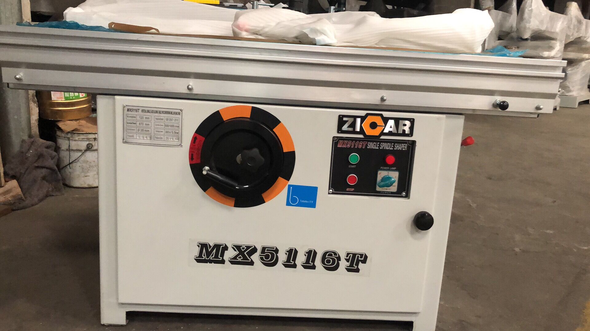 ZICAR Popular Spindle Moulder  - Zicar Woodworking Machinery review and price