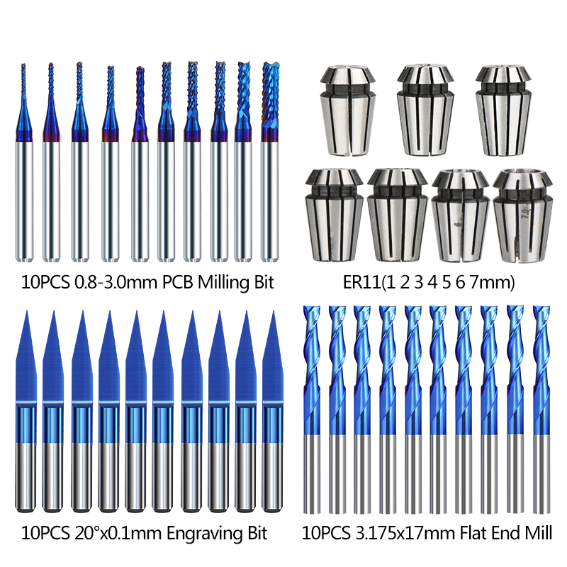 XCAN CNC Router Bit End Mill w - Woodworking Show review and price