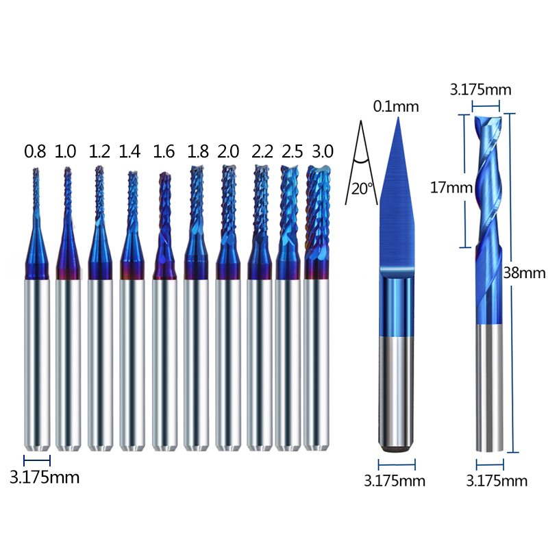 XCAN CNC Router Bit End Mill w - Woodworking Show review and price
